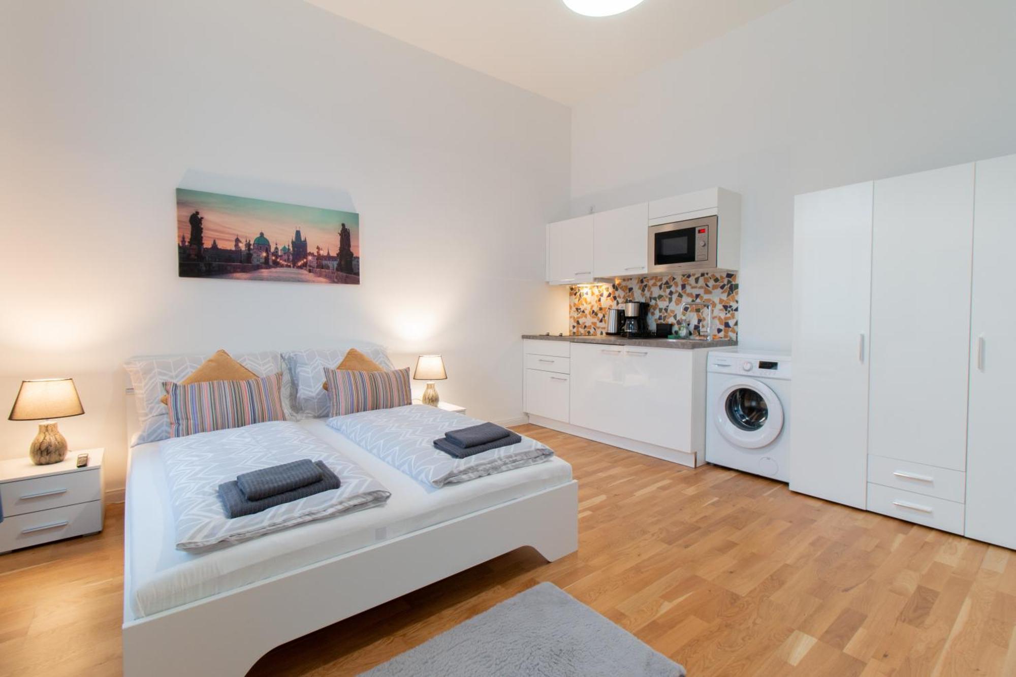 Washingtonova Cr Apartments Прага Екстер'єр фото